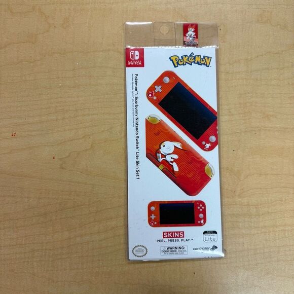 Pokémon Nintendo Switch Lite Skin - Pikachu Red - Picture 3 of 4